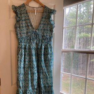 Anthropologie Peregrine Maxi  Dress
